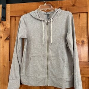Vuori Gray Zip-Up Hoodie